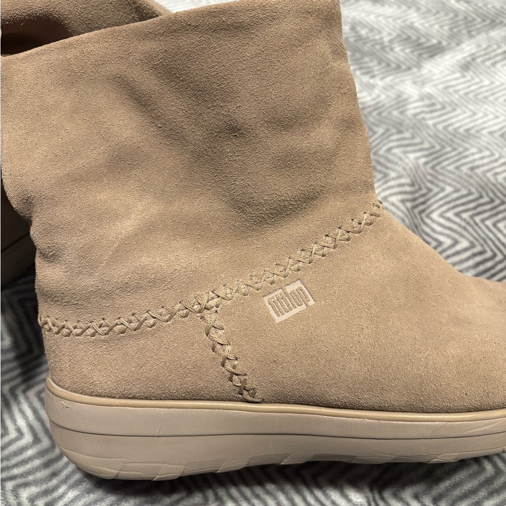 Fitflop Tan Midtop Women's Boots